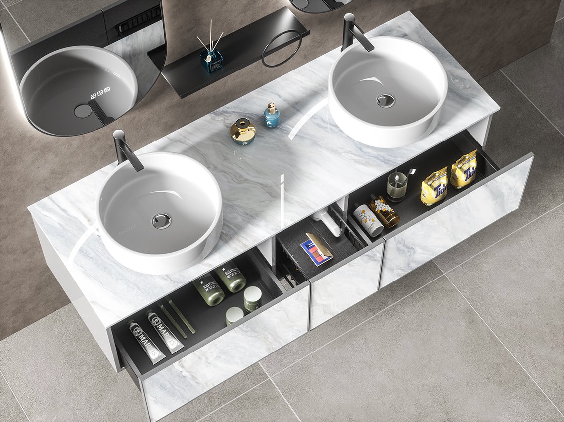SPC vs. Aluminum vs. Stainless Steel Vanities: The 2026 Commercial Project Guide