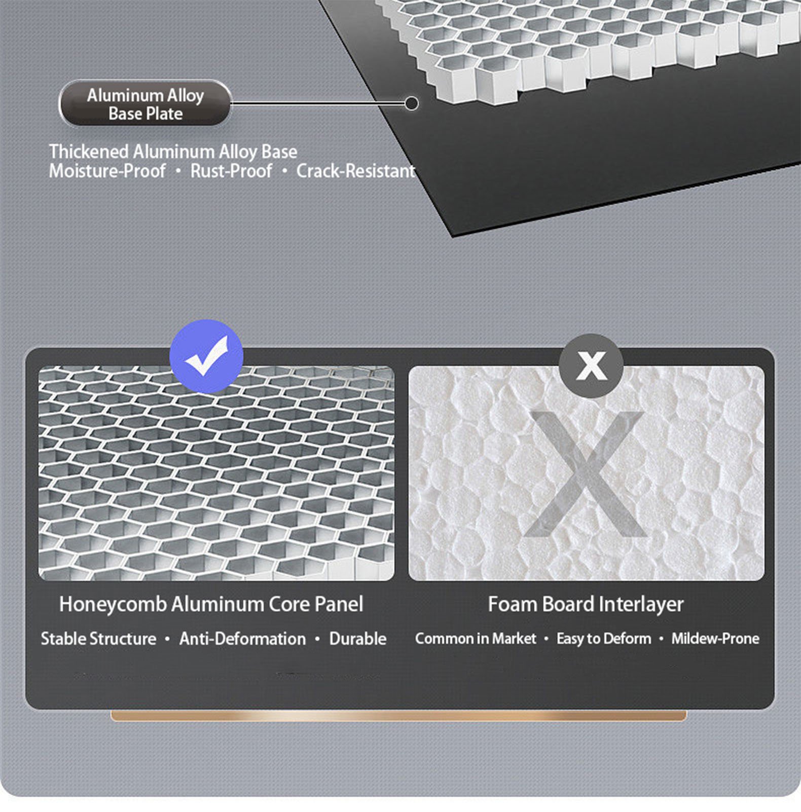 JATAII Single Drawer Mirror Cabinet DC001 detail 8