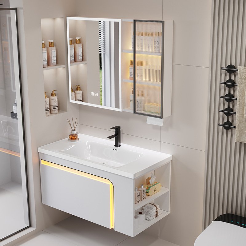 JATAII Single Drawer Mirror Cabinet DC001