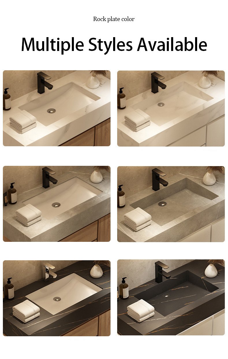 JATAII hotel grade LED smart mirror bathroom vanity set detail 6