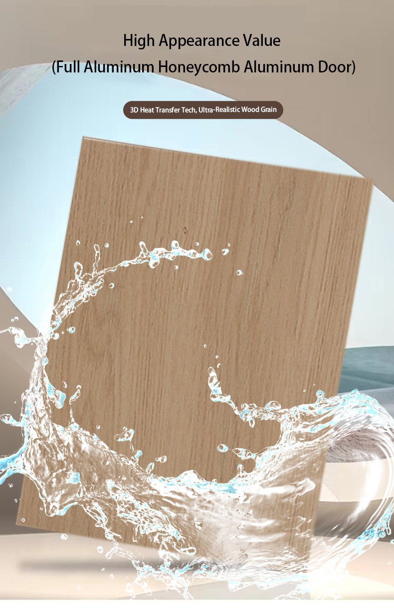 JATAII Honeycomb aluminum bathroom cabinet detail 2