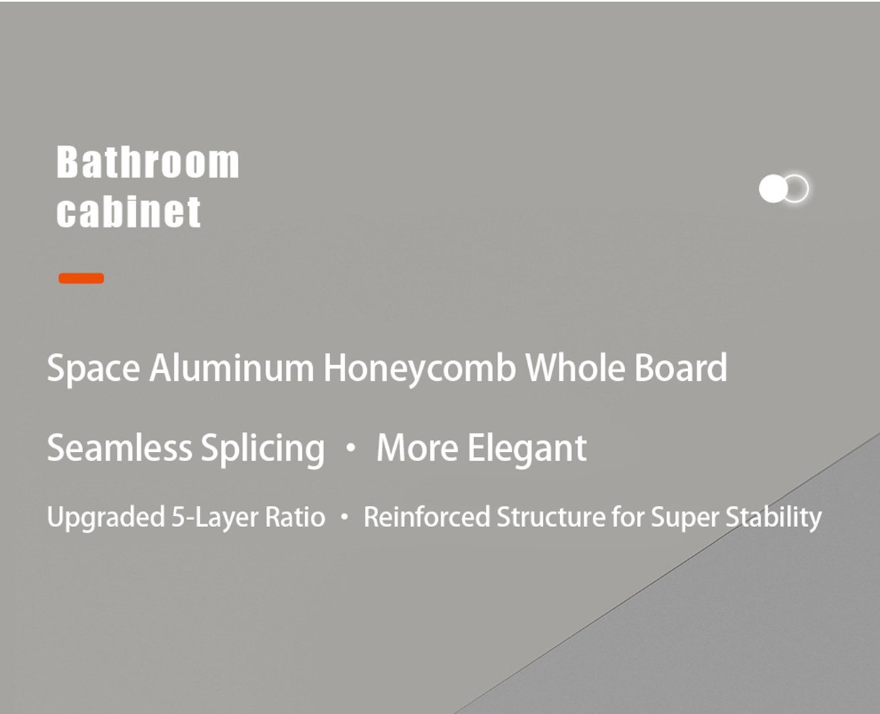 JATAII combined aluminum honeycomb bathroom detail 6