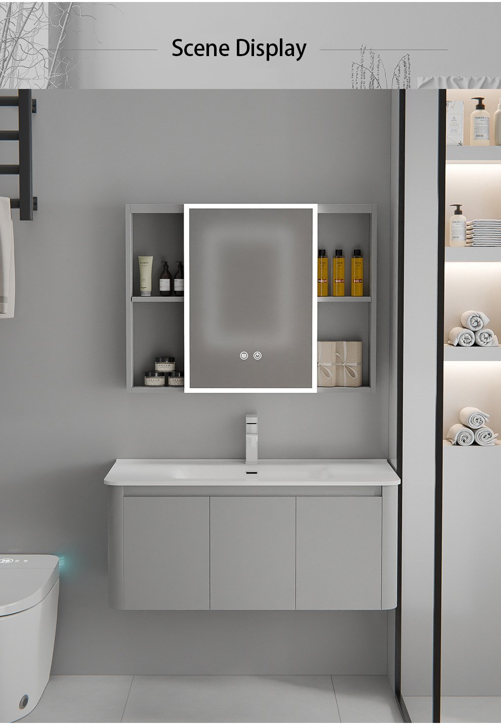 JATAII combined aluminum honeycomb bathroom detail 8