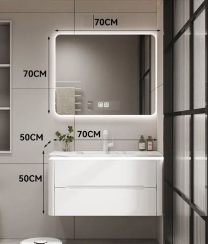 JATAII Vanity with Doors and Drawers MX002 detail 5