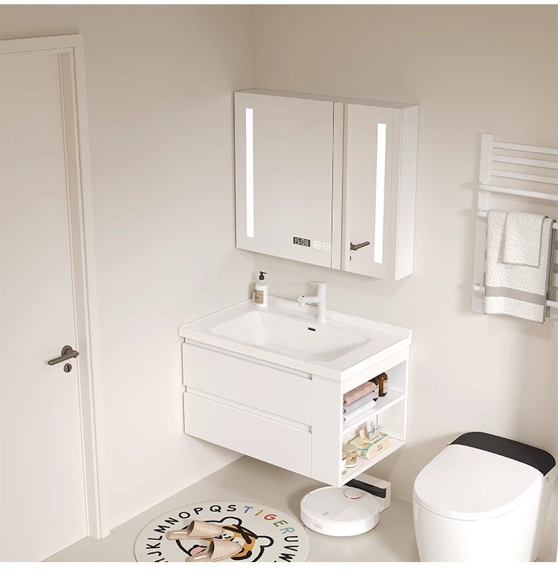 JATAII Wall-Mounted Bathroom Vanity with 2 Soft-Closing Drawers-SC002 detail 10
