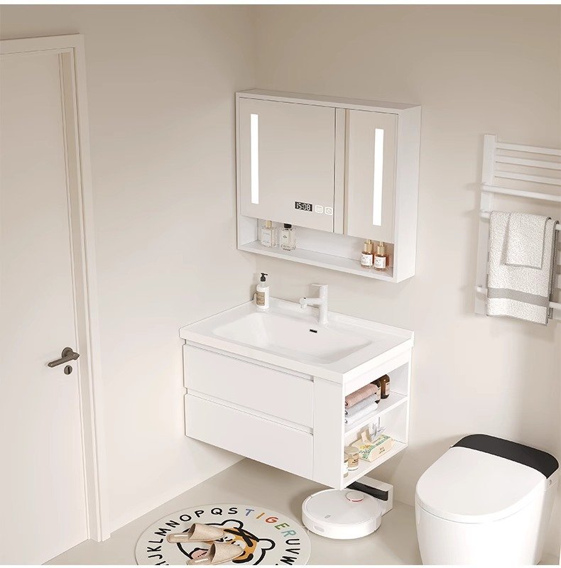 JATAII Wall-Mounted Bathroom Vanity with 2 Soft-Closing Drawers-SC002 detail 12