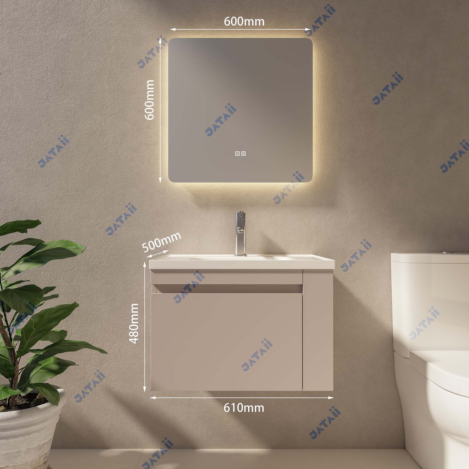JATAII combined aluminum honeycomb bathroom-15