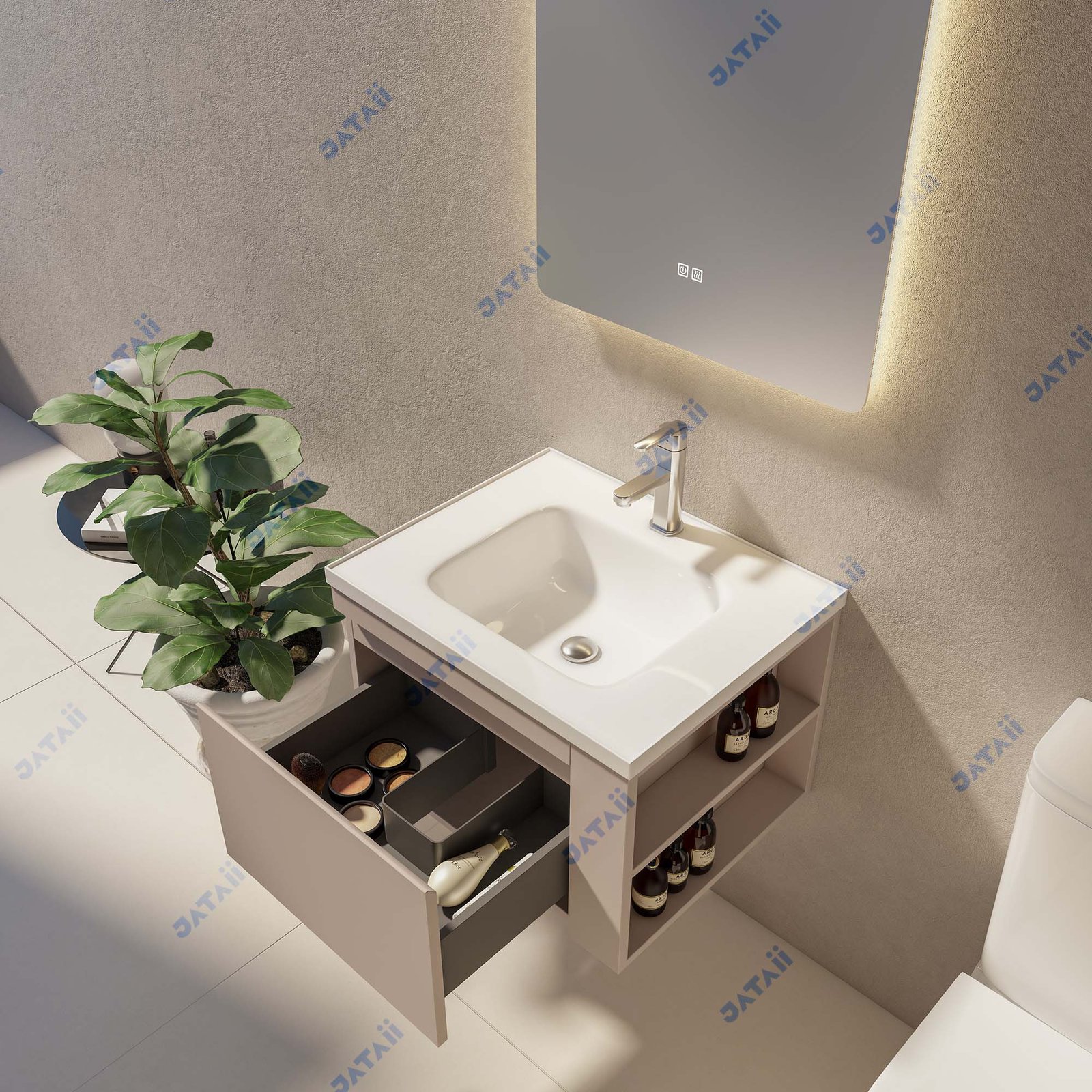 JATAII combined aluminum honeycomb bathroom-15